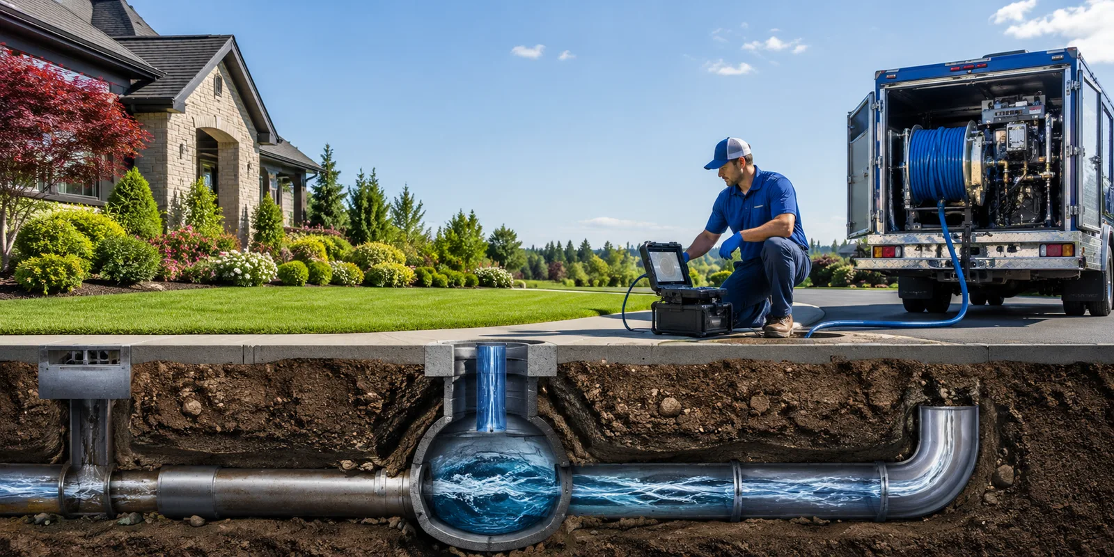 Drainage restoration information for New Home, TX